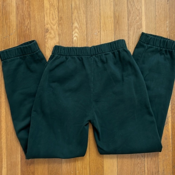 John Galt Brandy Melville New York Sweatpants in Forest Green - Picture 12 of 14